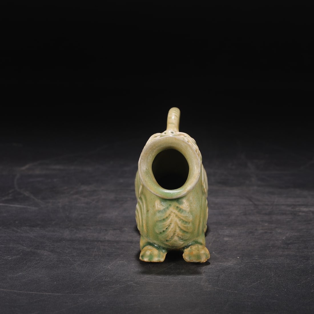 A Exquisite Celadon Glazed Auspicious Beast Ewer - 6