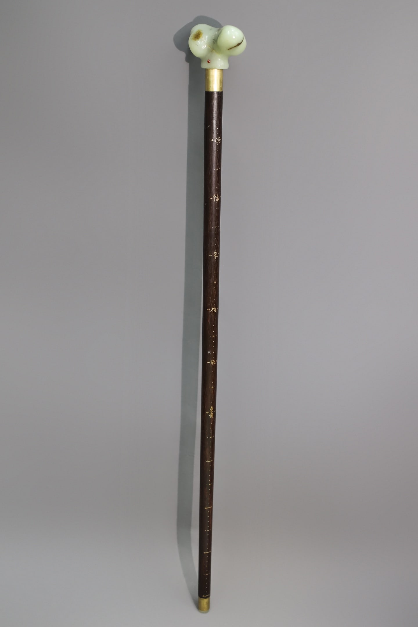 A Exquisite Hotan Jade Scepter - 4
