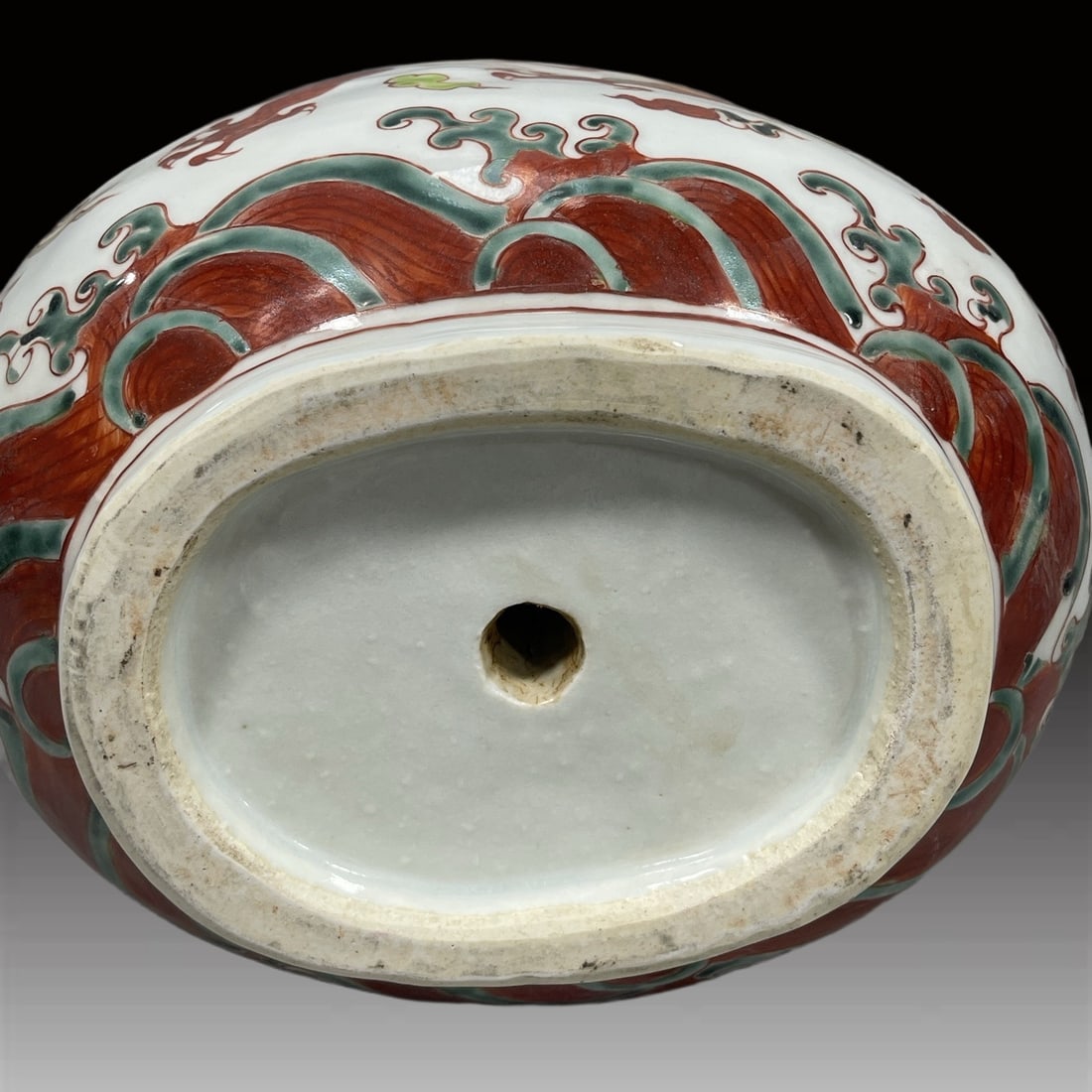 A Exquisite Wucai Dragon Pattern Ewer - 8