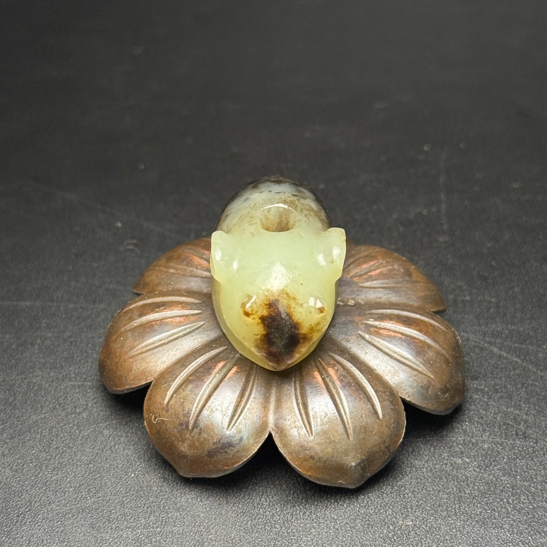 A Exquisite Hotan Jade Pig - 4