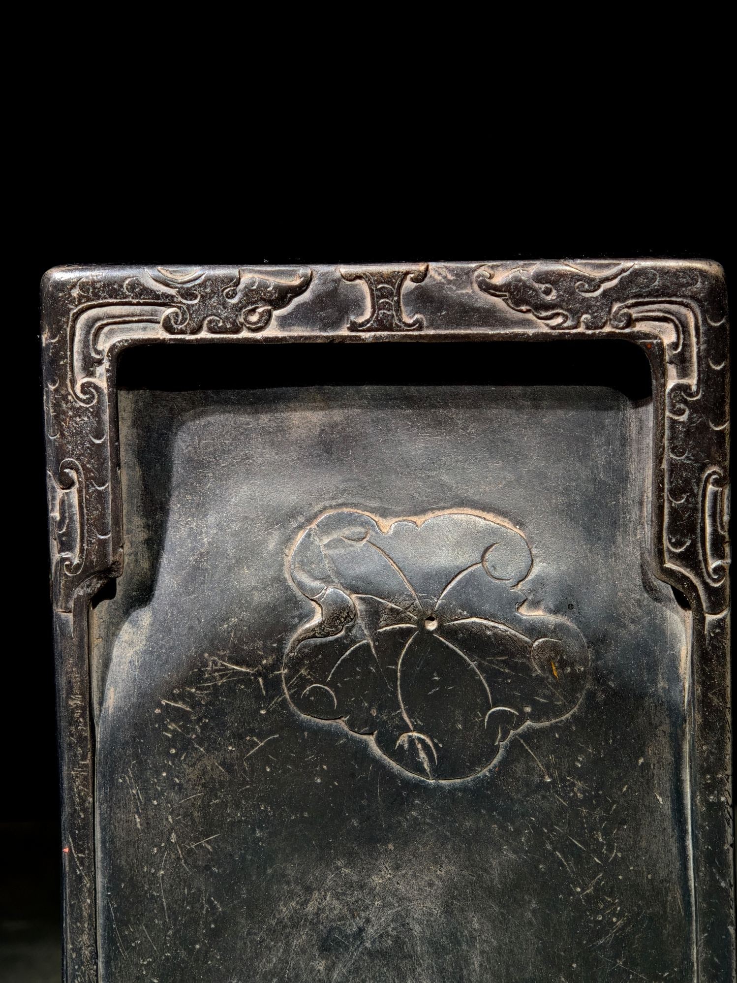 A Exquisite Lotus Leaf Pattern Duan Inkstone - 2