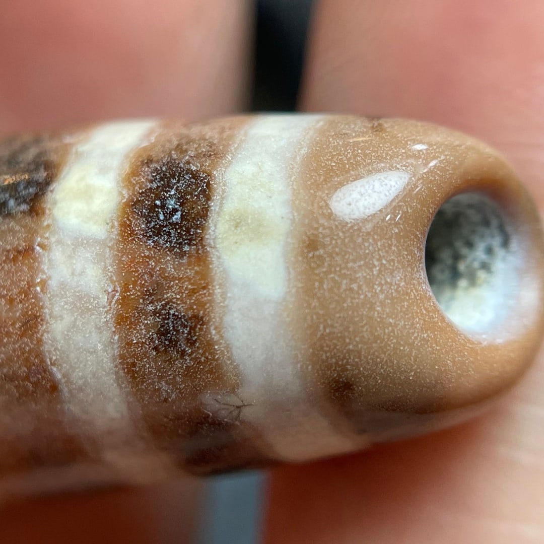 A Exquisite Three Eye Dzi bead - 7