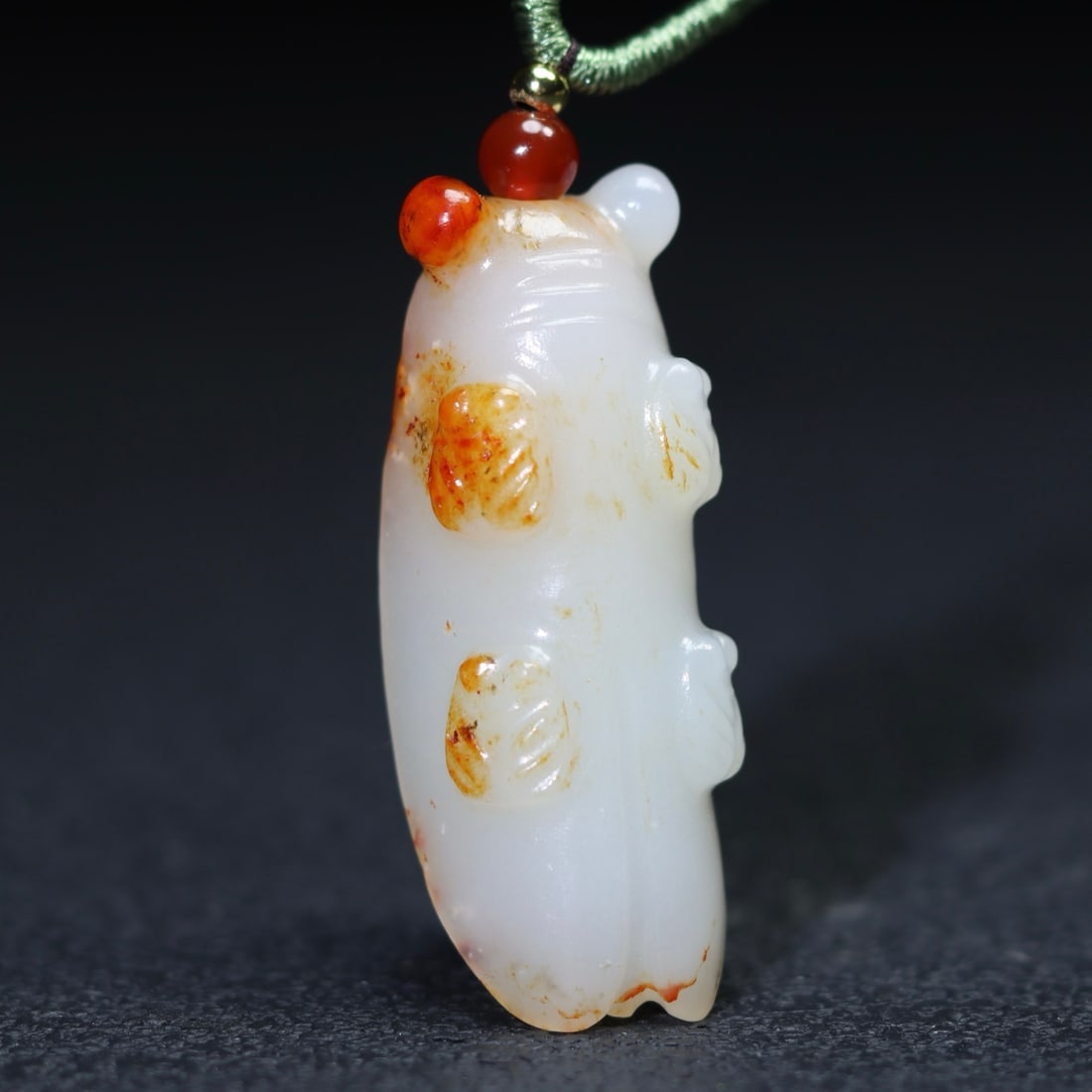 A Exquisite Hotan Jade Cicada - 2