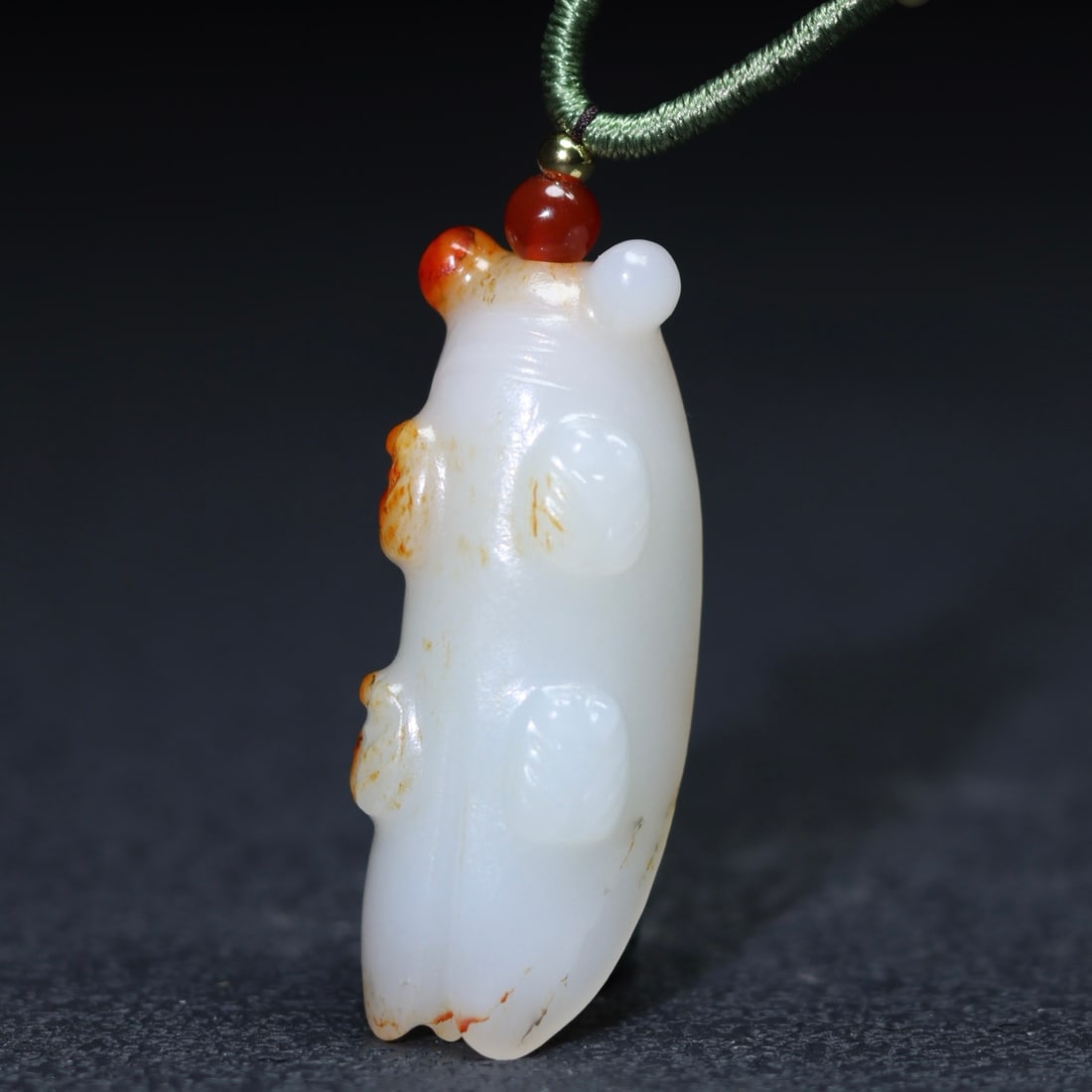 A Exquisite Hotan Jade Cicada - 3