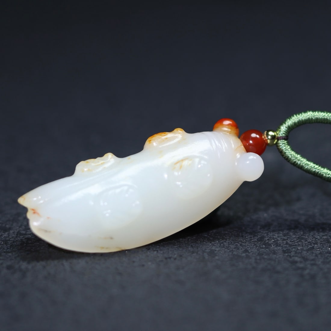 A Exquisite Hotan Jade Cicada - 4