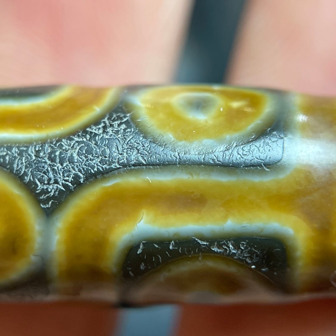 A Exquisite Nine Eye Dzi bead - 6