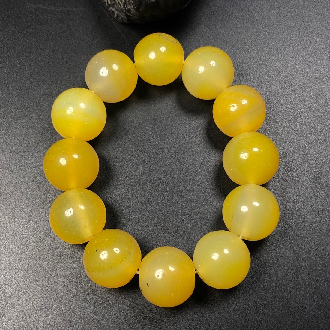 A Exquisite Yellow Agate Bracelets - 4