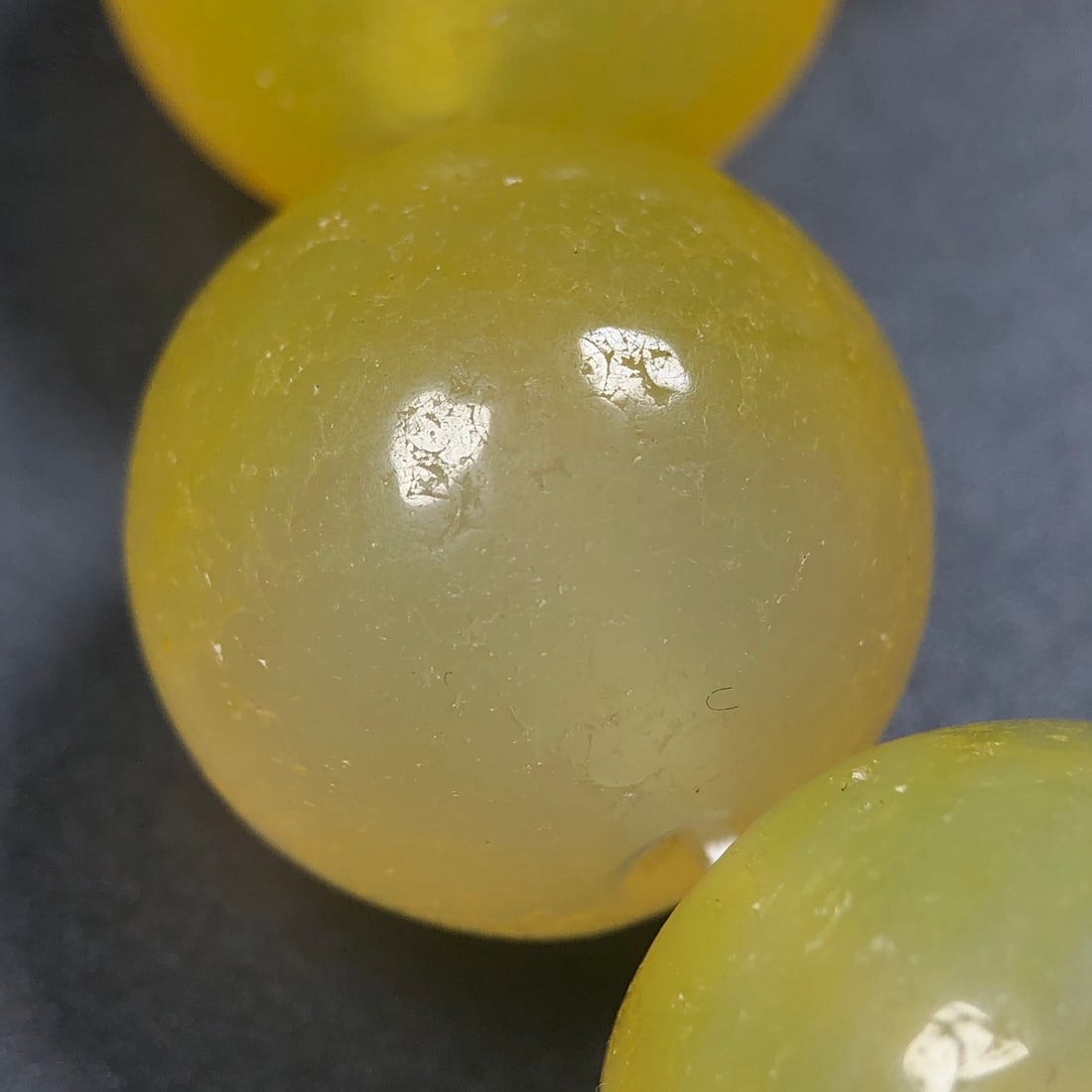 A Exquisite Yellow Agate Bracelets - 7