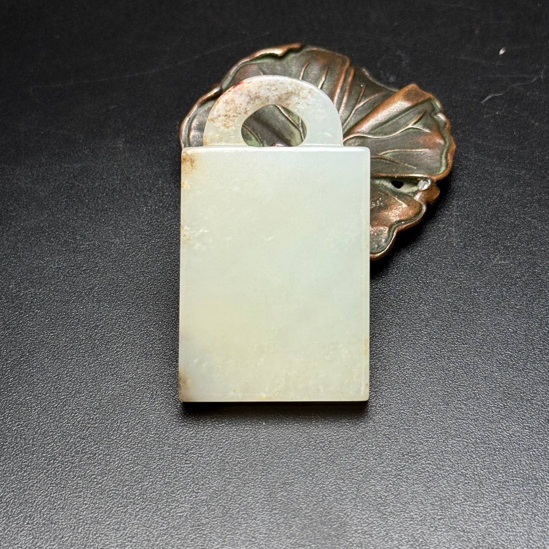 A Exquisite Hotan Jade Plaque - 2