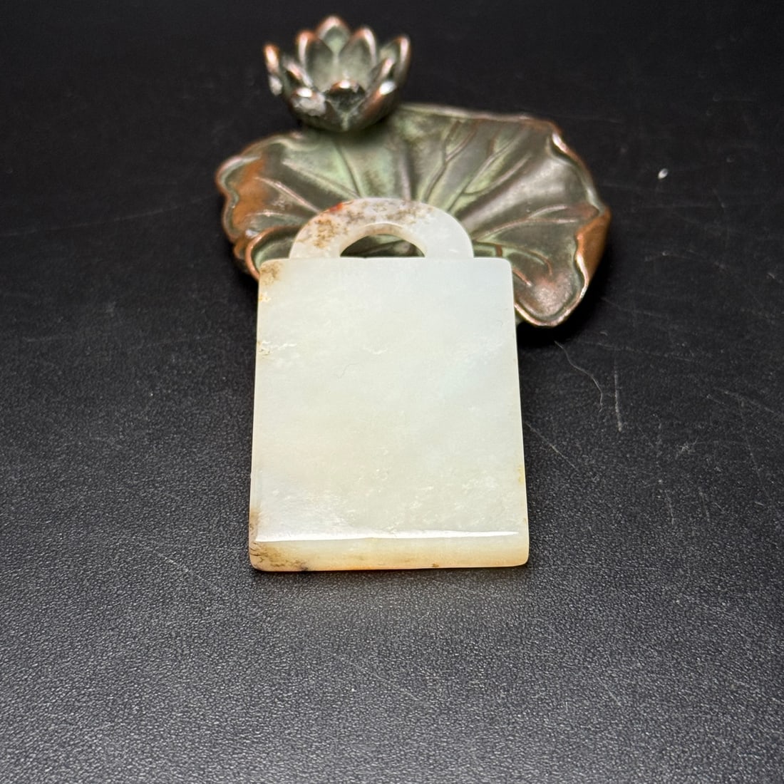 A Exquisite Hotan Jade Plaque - 6