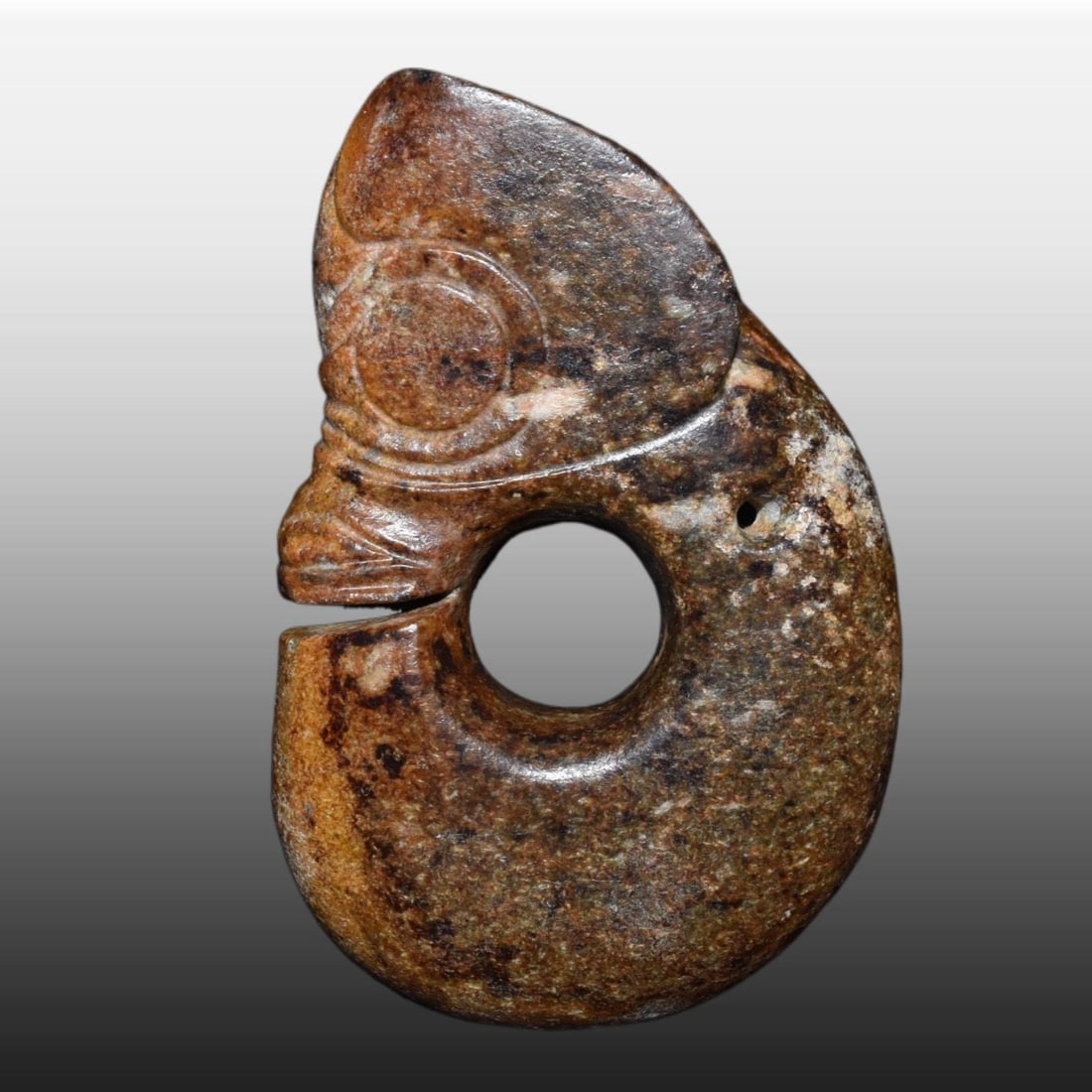 A Exquisite Gaogu Jade Pig Dragon (1 of 6)