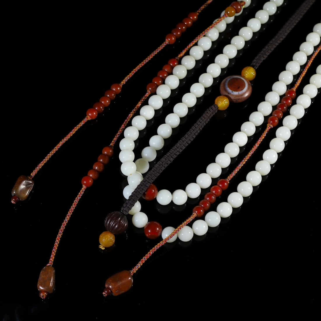 A Exquisite Hotan Jade Necklace - 6