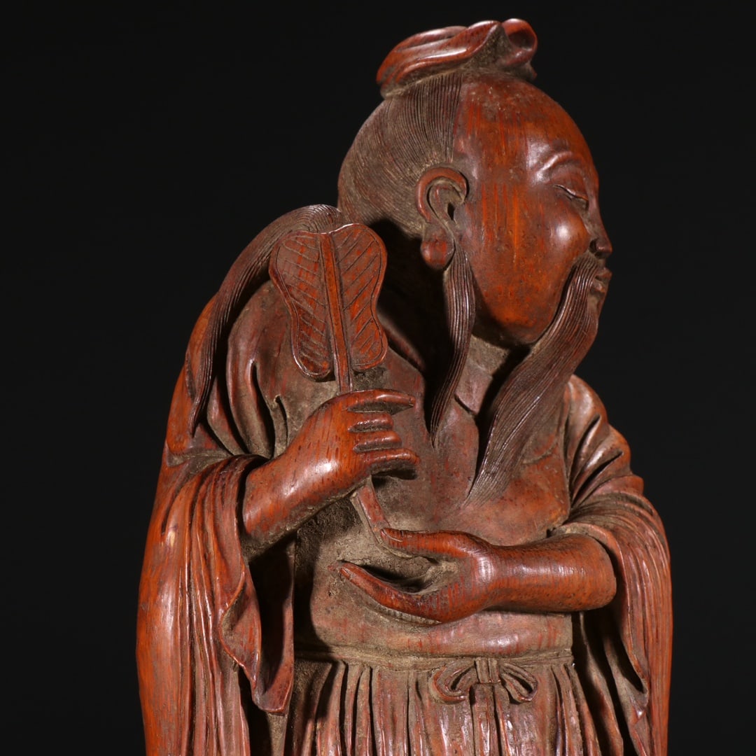 A Exquisite Bamboo Figures Ornament - 3
