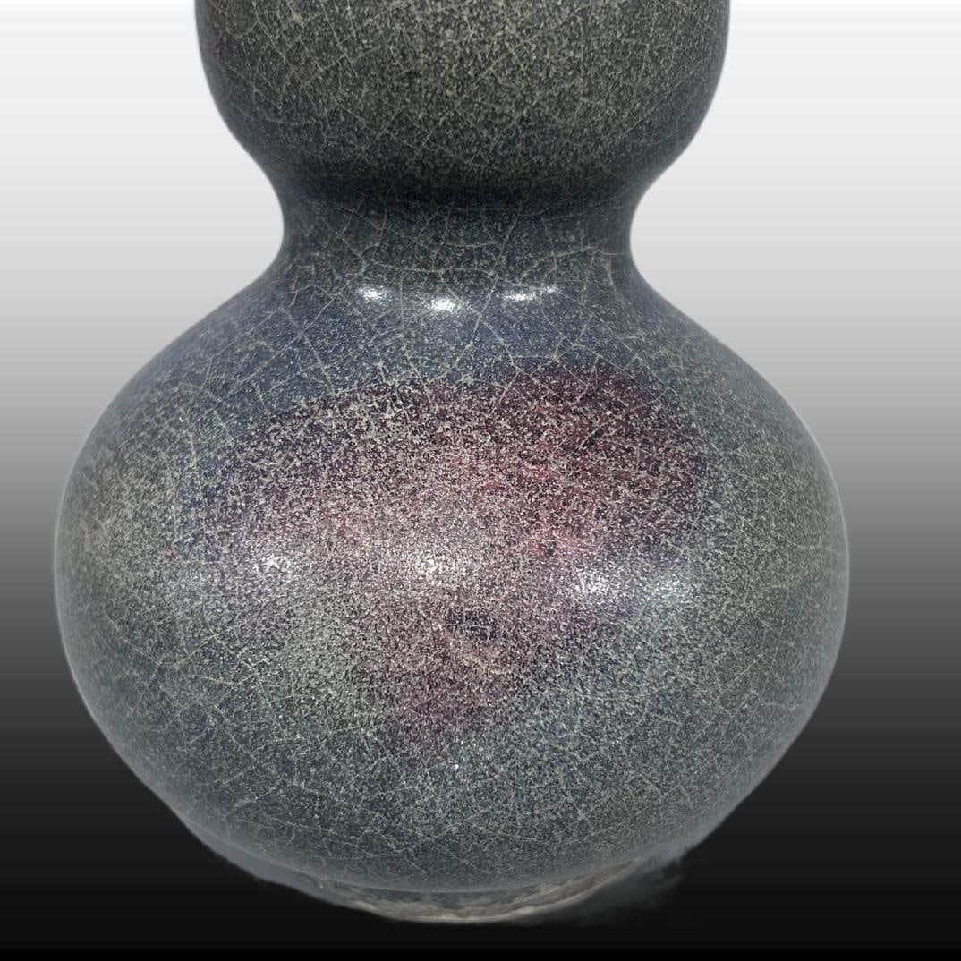A Exquisite Jun yao Gourd Vase - 7