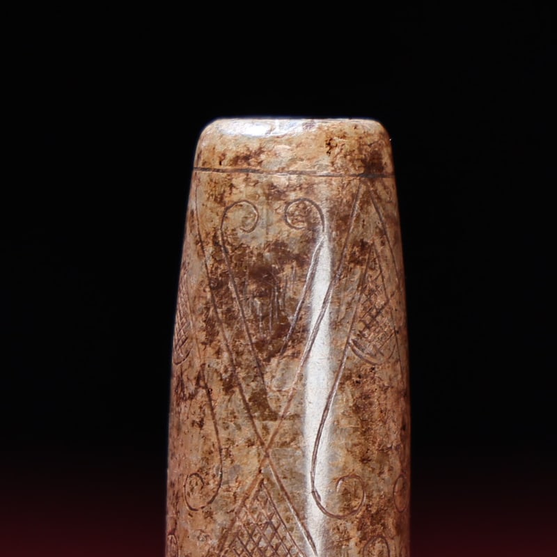 A Exquisite Hetian Jade Handheld Carving - 2