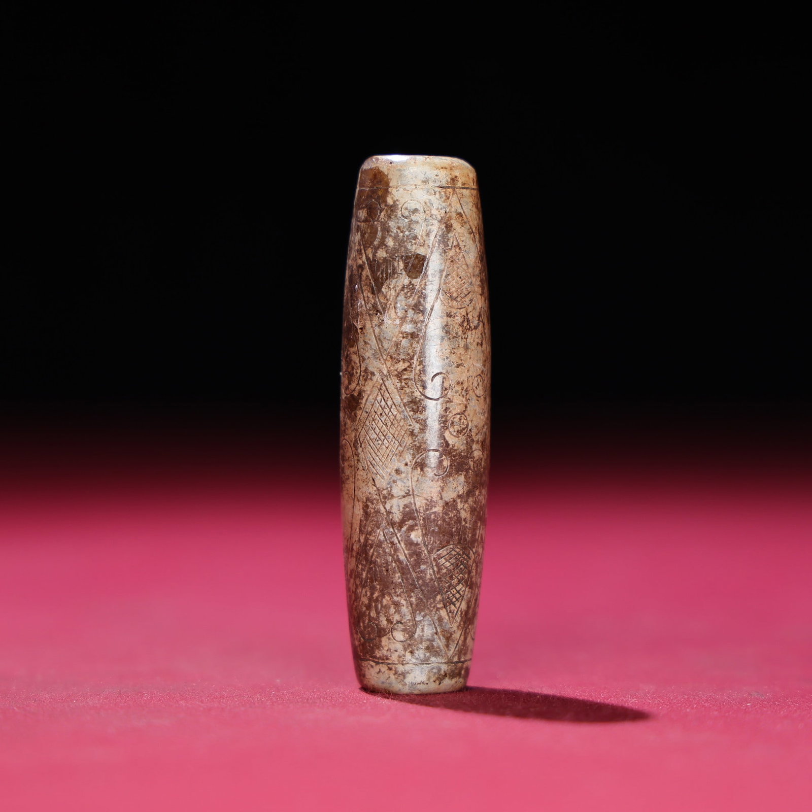 A Exquisite Hetian Jade Handheld Carving - 3
