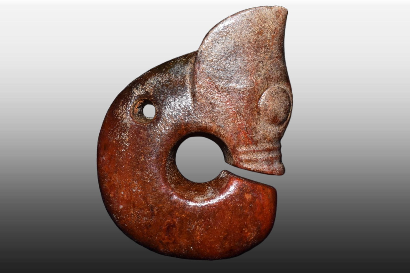 A Exquisite Gaogu Jade Pig Dragon (1 of 5)