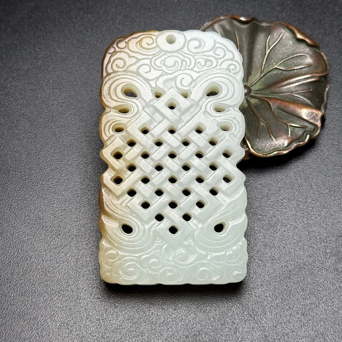A Exquisite Hotan Jade Plaque - 2
