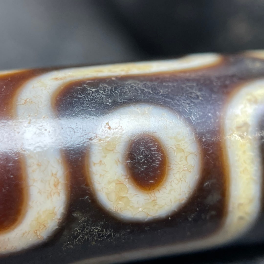 A Exquisite Nine Eye Dzi bead - 5