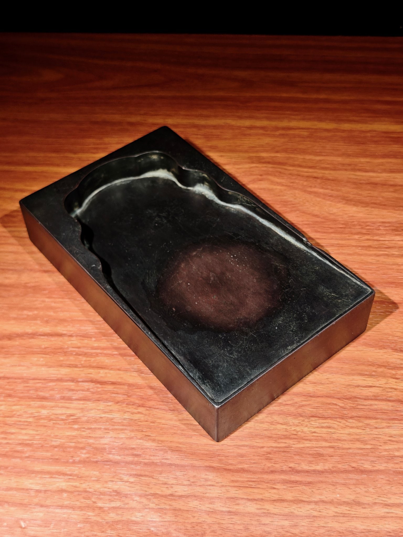 A Exquisite Chime-Shaped Inkstone - 10