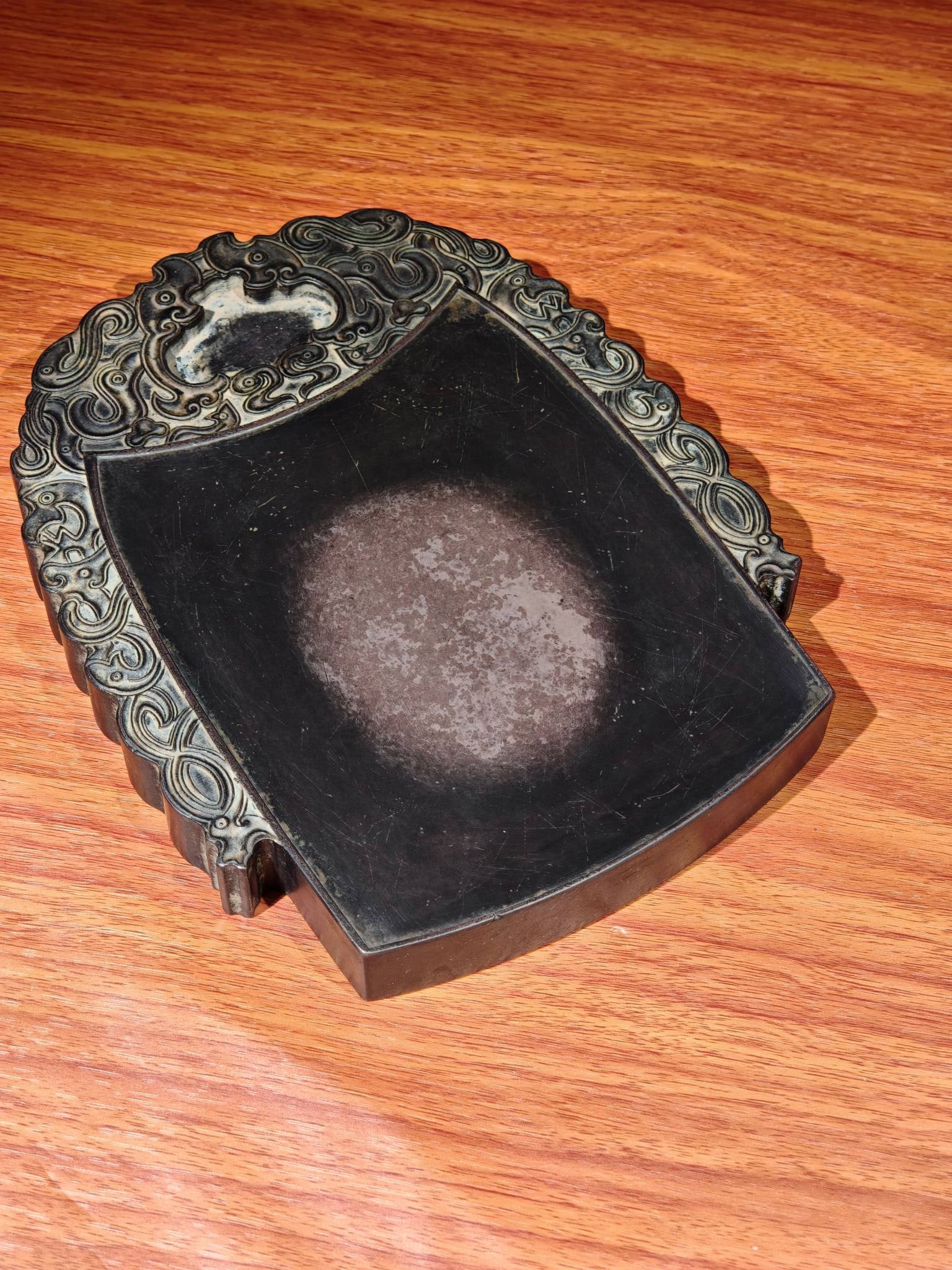 A Exquisite Chime-Shaped Inkstone - 5