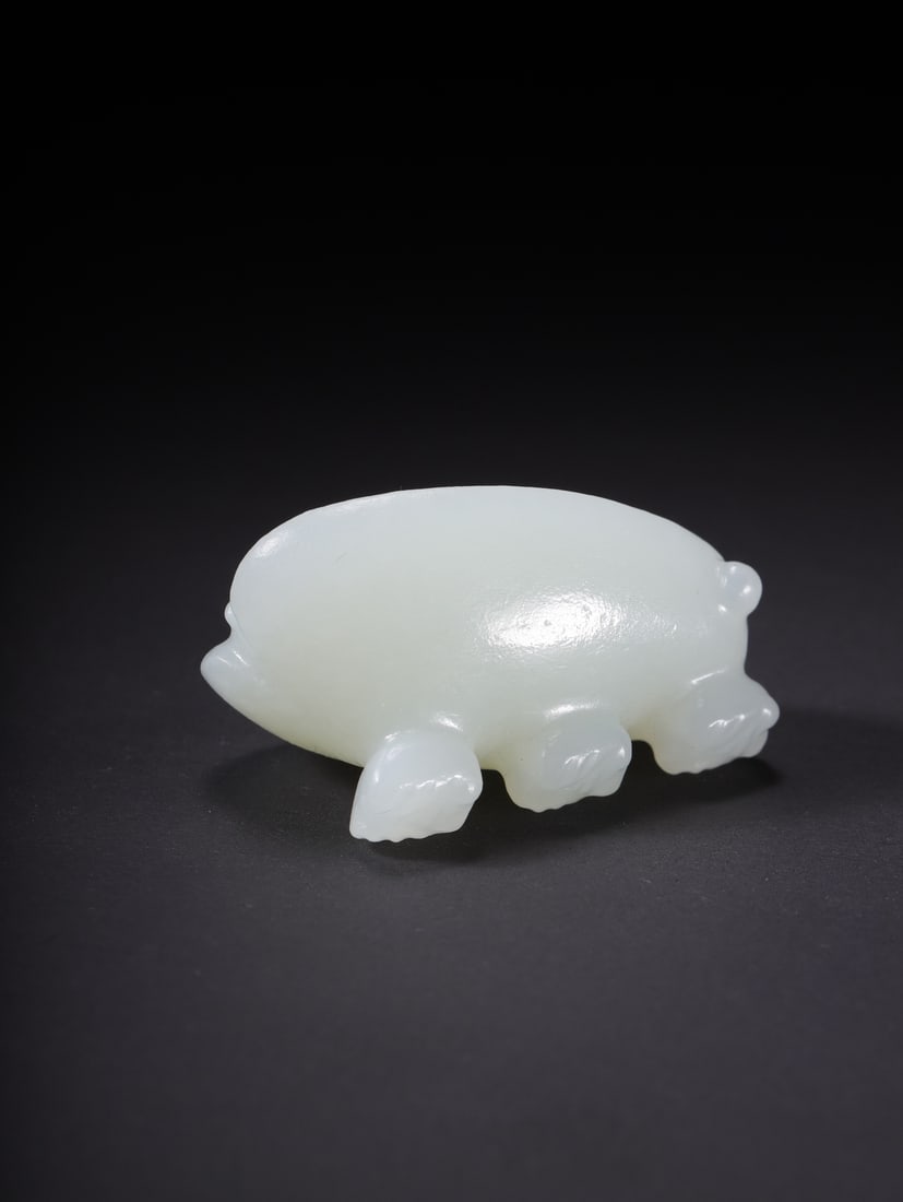 A Exquisite Hotan Jade Cicada - 5