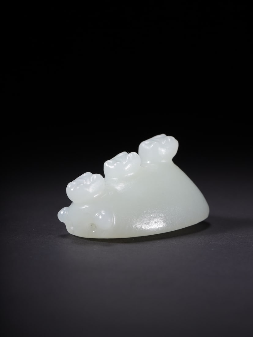 A Exquisite Hotan Jade Cicada - 7
