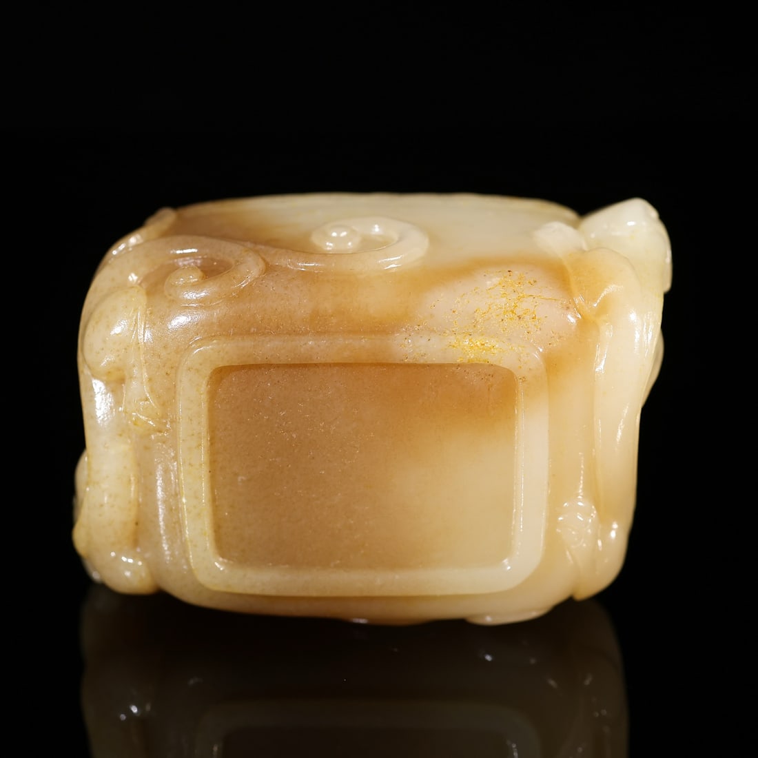 A Exquisite Hotan Jade Dragon Cup - 8