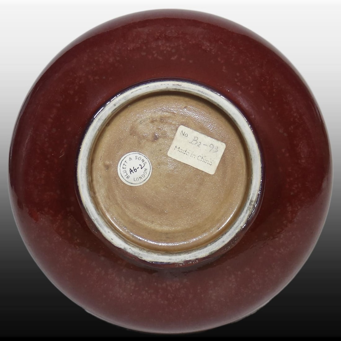 A Exquisite Red Glazed Vase - 6