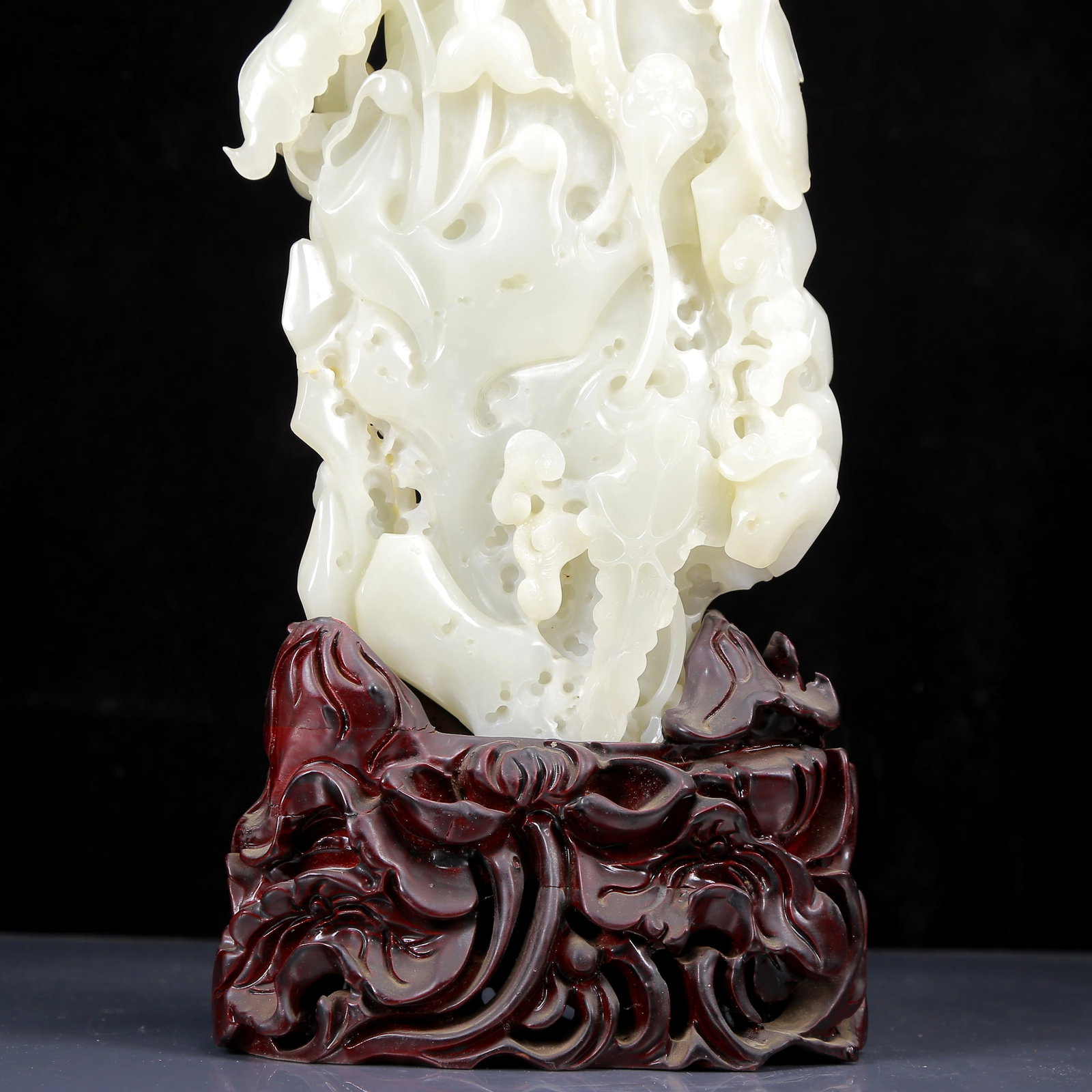 A Huge White Jade Fish Pattern Ornament - 10