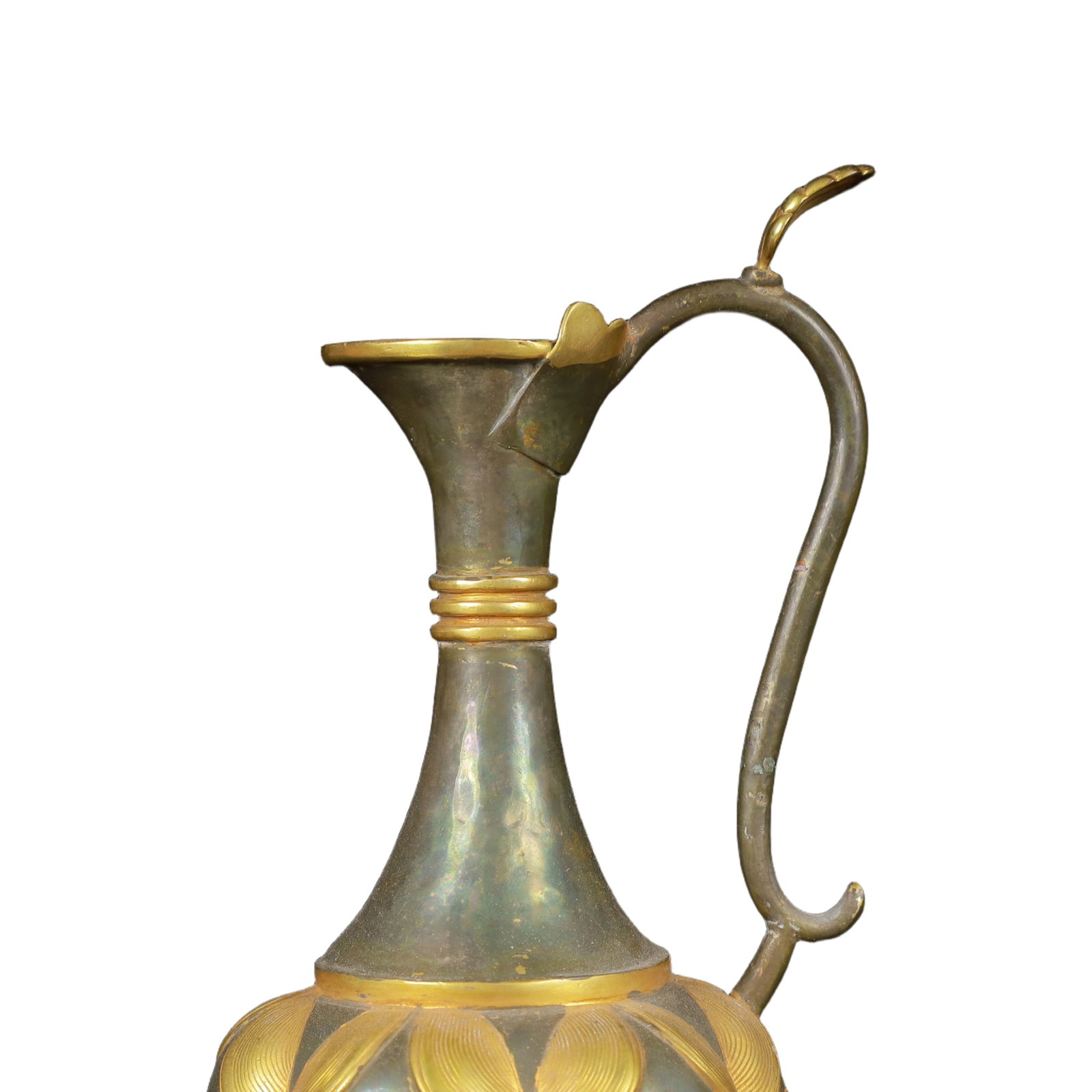 An Exquisite Gilt Silver Figure-Face Pattern Ewer - 2