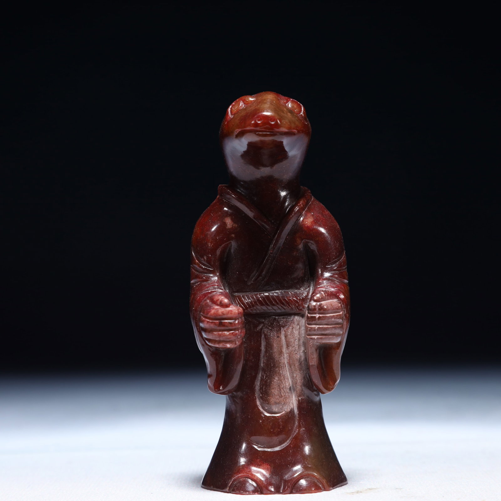 An Archaic Archaic Jade Beast Ornament (1 of 5)
