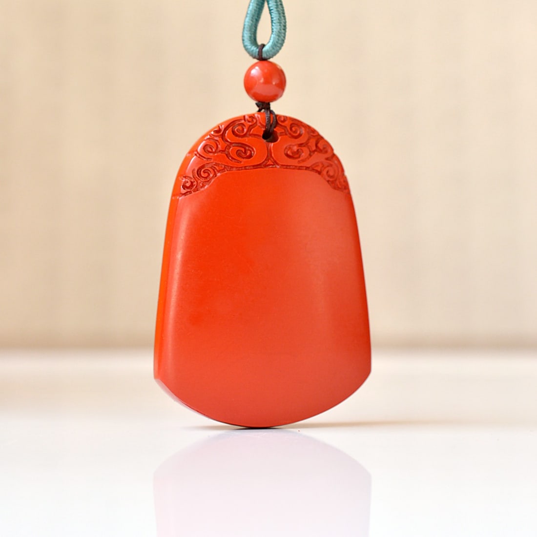 An Exquisite Cinnabar Pendant - 3