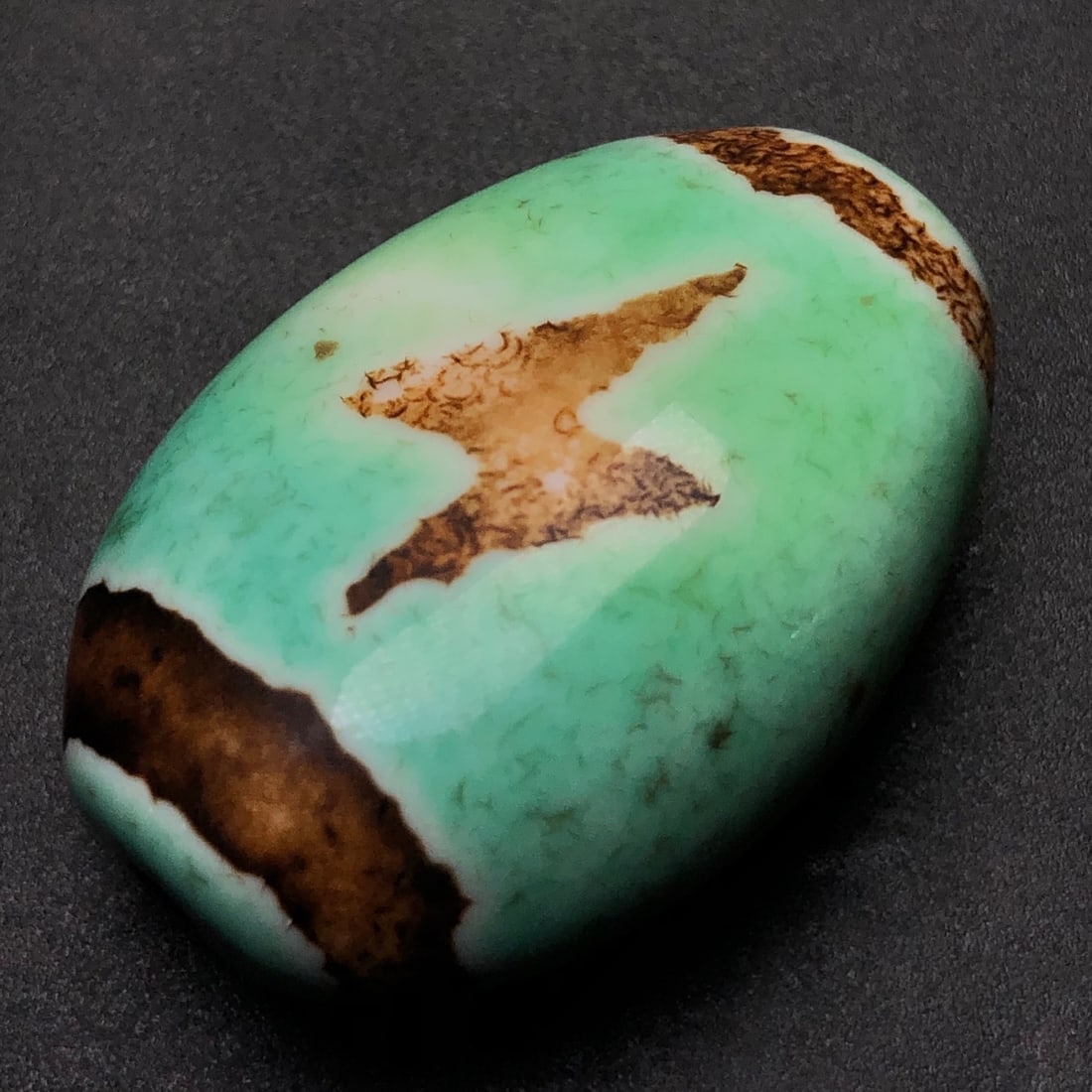 An Exquisite Dzi Bead Pendant - 8