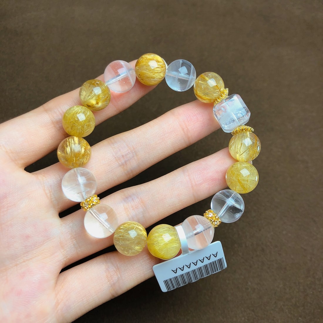 An Exquisite Crystal Bracelets: An Exquisite Crystal Bracelets,Size:0.4in,Weight:34.2g 水晶手串