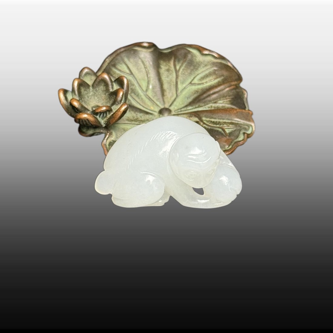 A Exquisite Hotan Jade Monkey Carving - 5