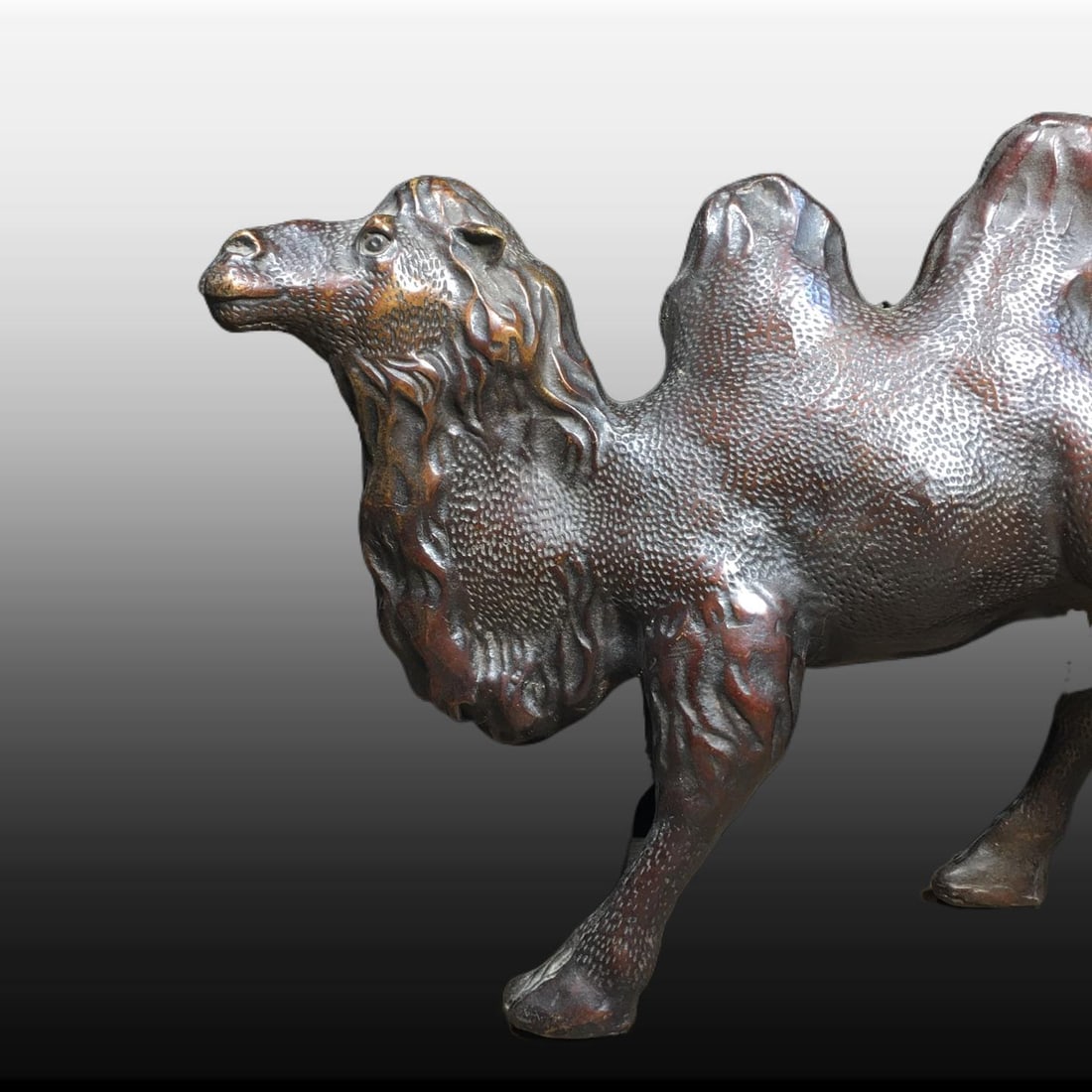 A Exquisite Copper Camel Ornament - 2
