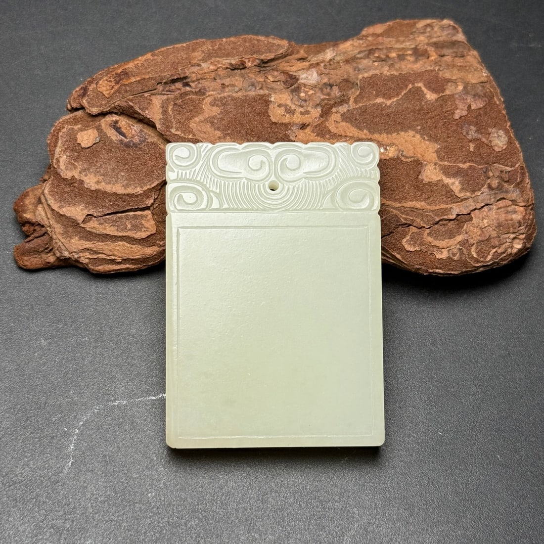 A Exquisite Hotan Jade Plaque - 3