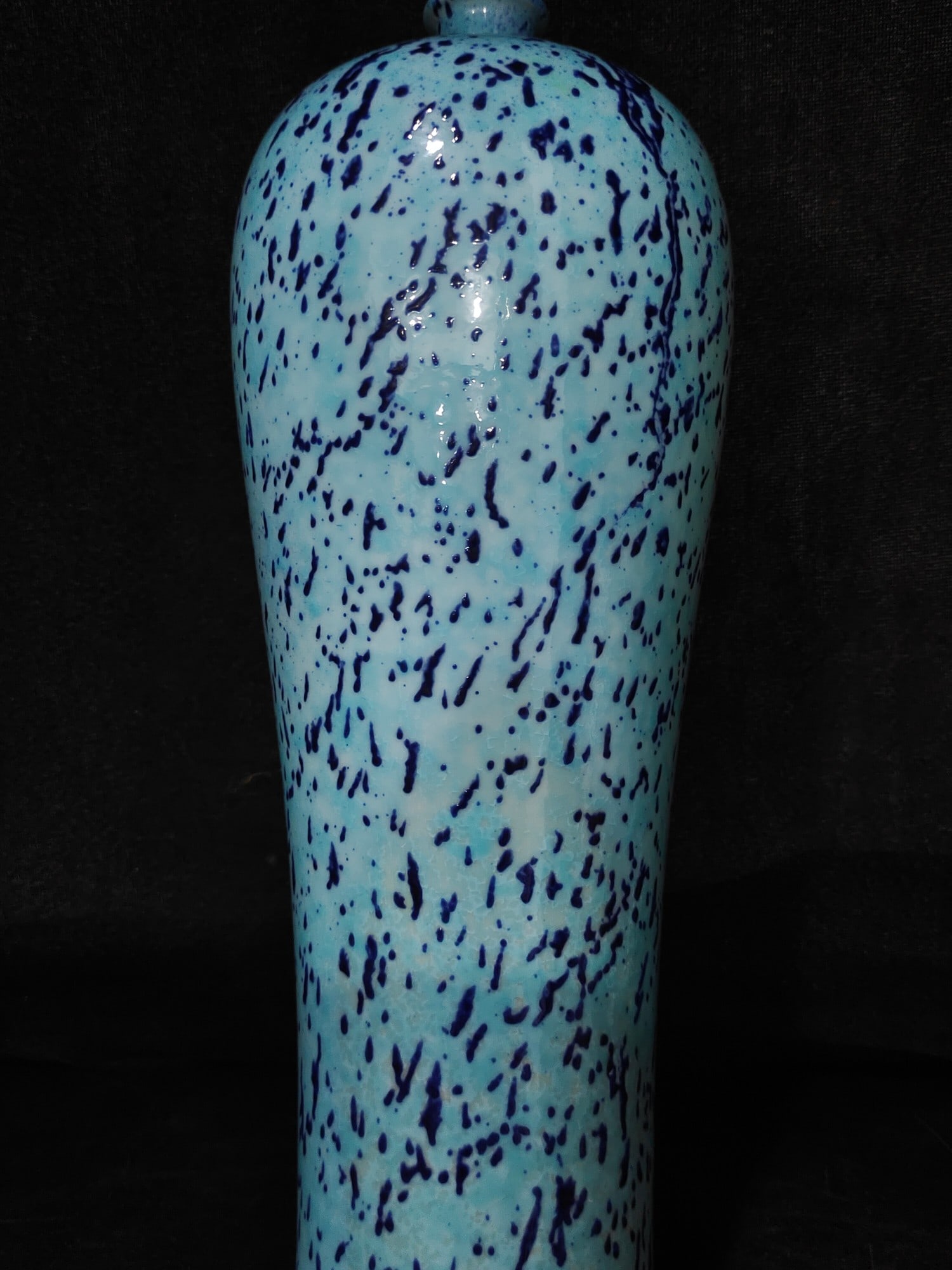 A Exquisite Robin's-Egg-Glazed Vase - 7