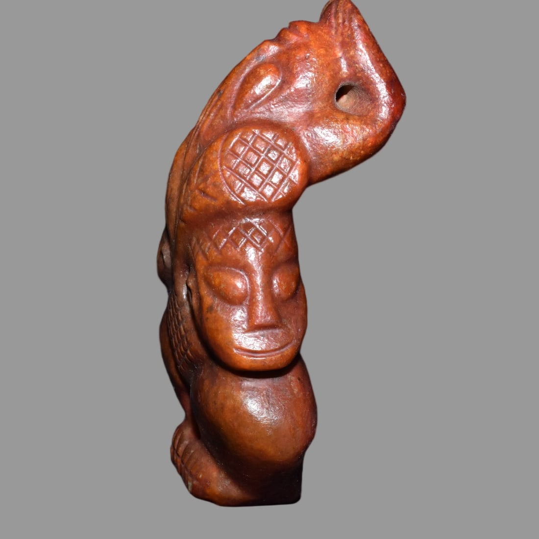 A Exquisite Hemoyu Figures - 3