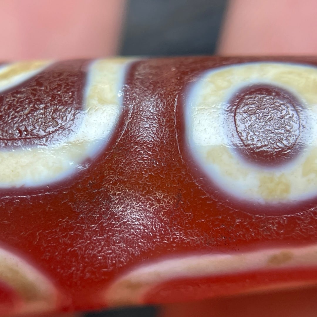 A Exquisite Nine Eye Dzi bead - 7