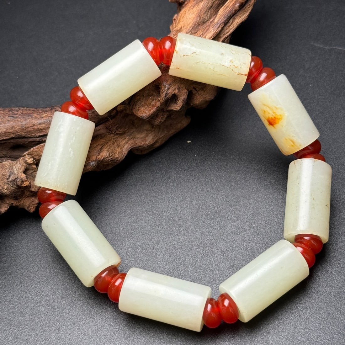 A Exquisite Hotan Jade Bracelets - 2