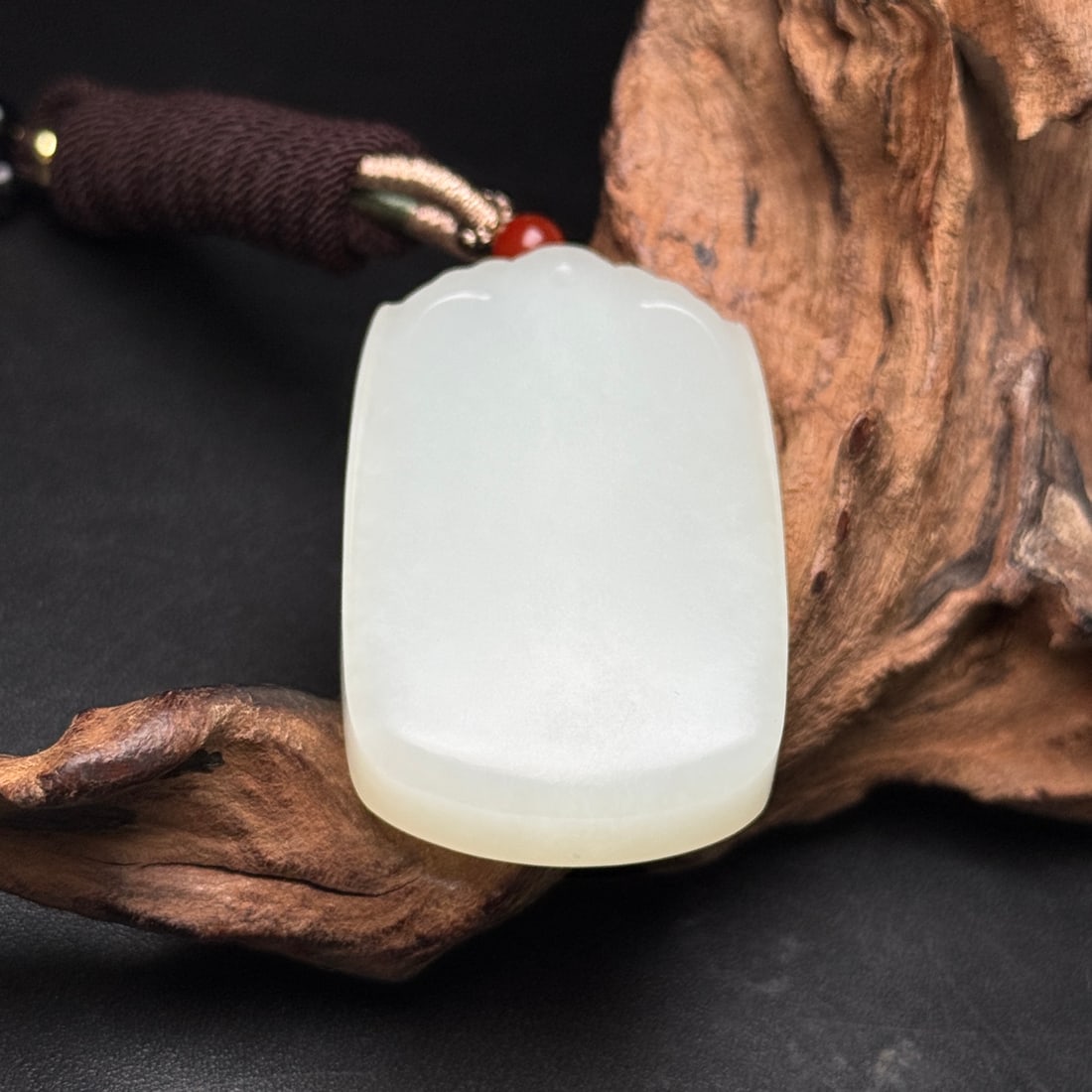 A Exquisite Hotan Jade Plaque - 6