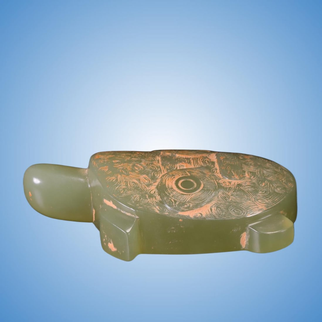 A Exquisite Gaogu Jade Turtle - 3