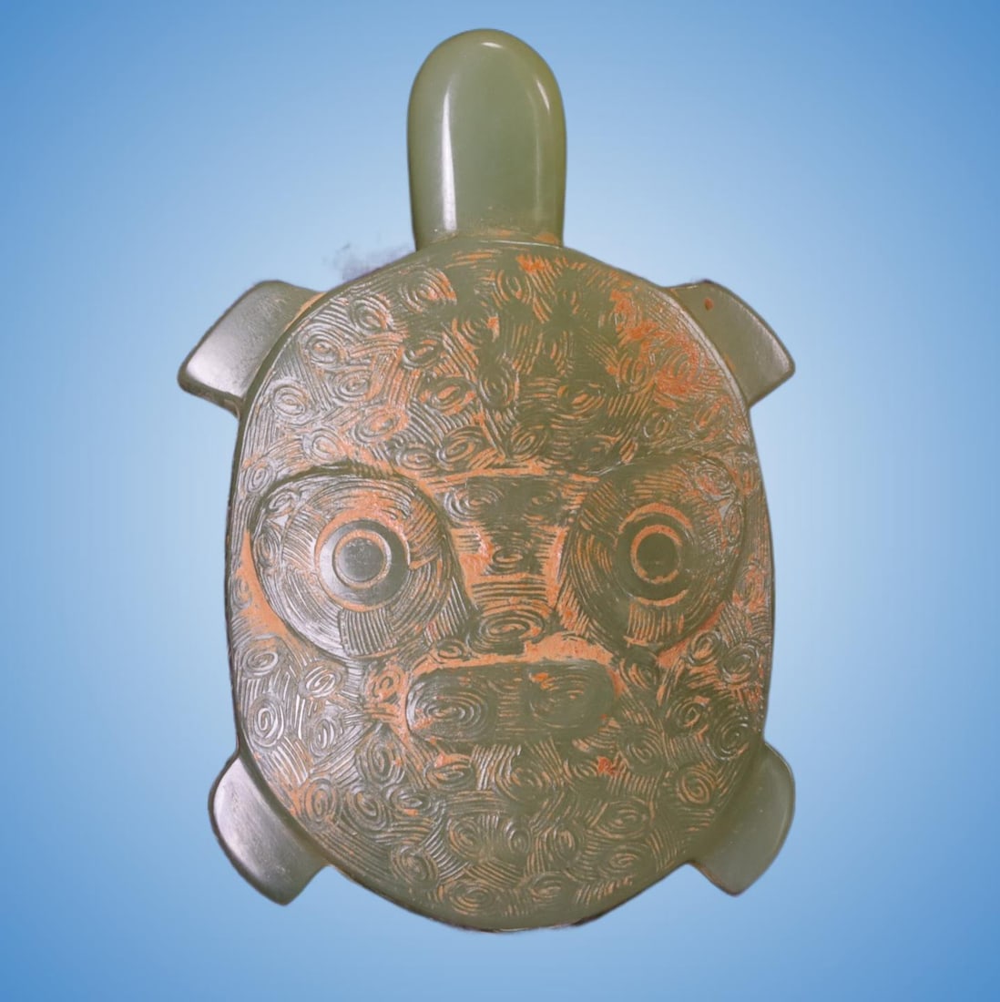 A Exquisite Gaogu Jade Turtle - 6