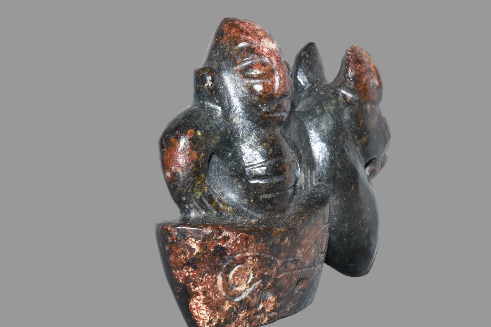 A Exquisite Hemoyu Figures - 3