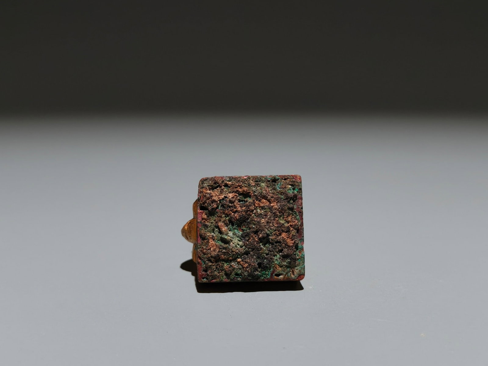 A Exquisite Gilt Bronze Camel Seal - 9
