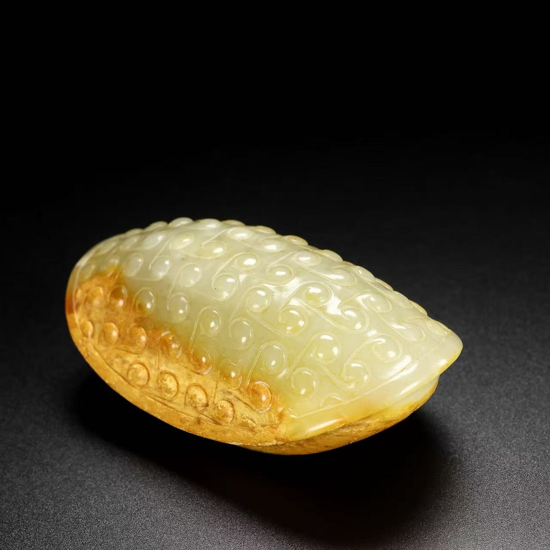 A Exquisite Hotan Jade Tortoise Shell - 4
