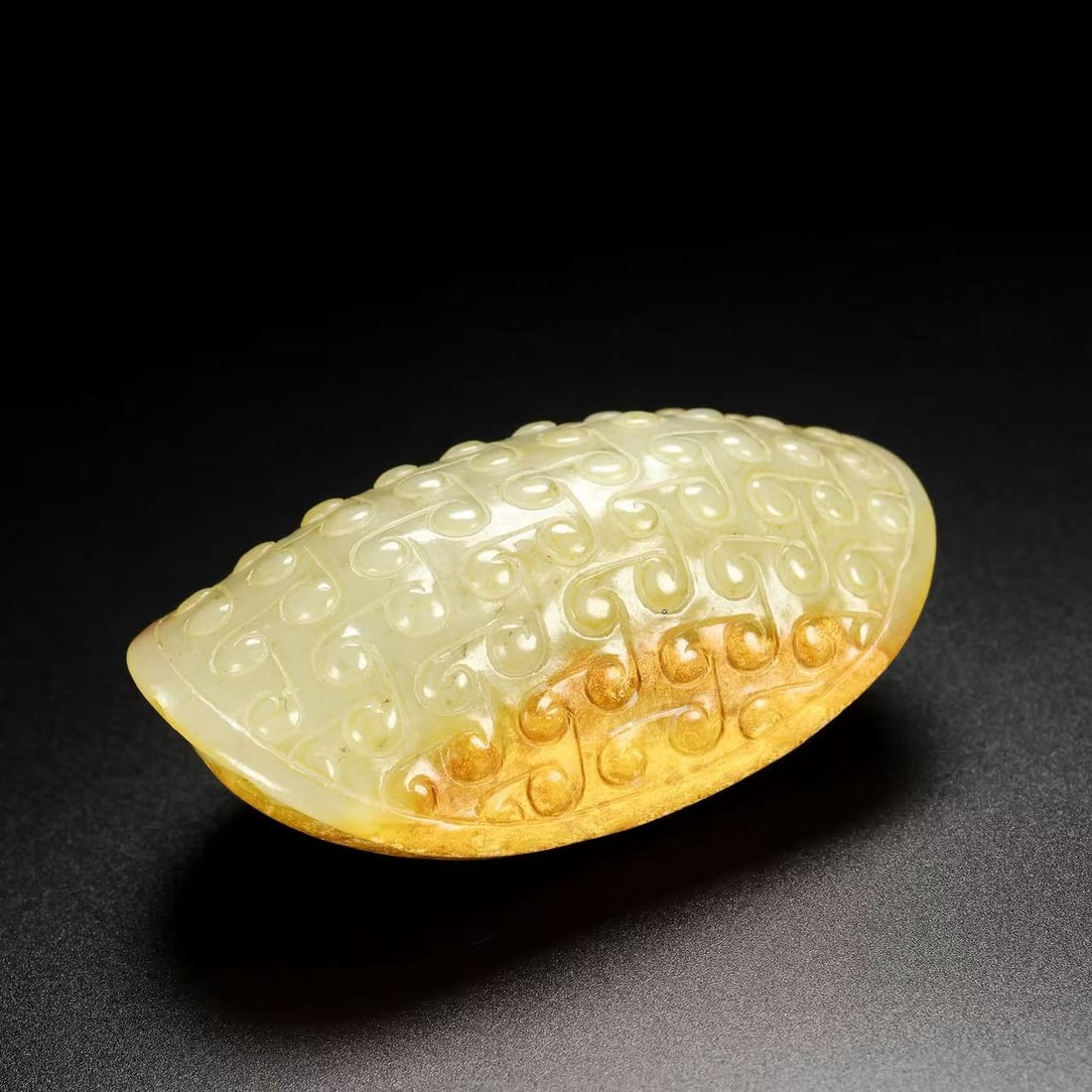 A Exquisite Hotan Jade Tortoise Shell - 5