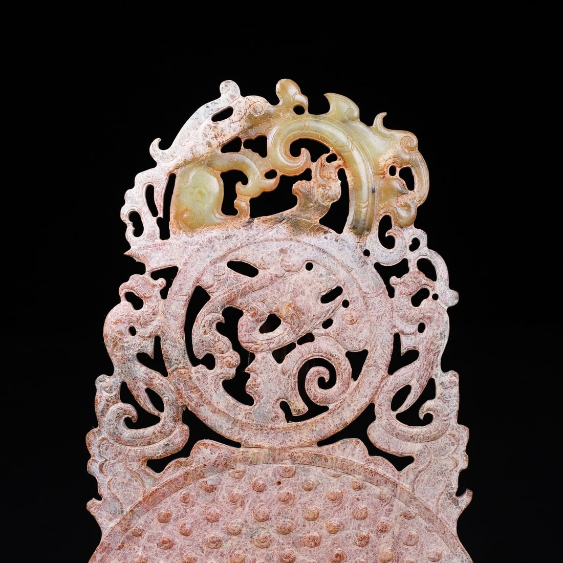 A Exquisite Hotan Jade Phoenix Pattern Jade Pendant - 7